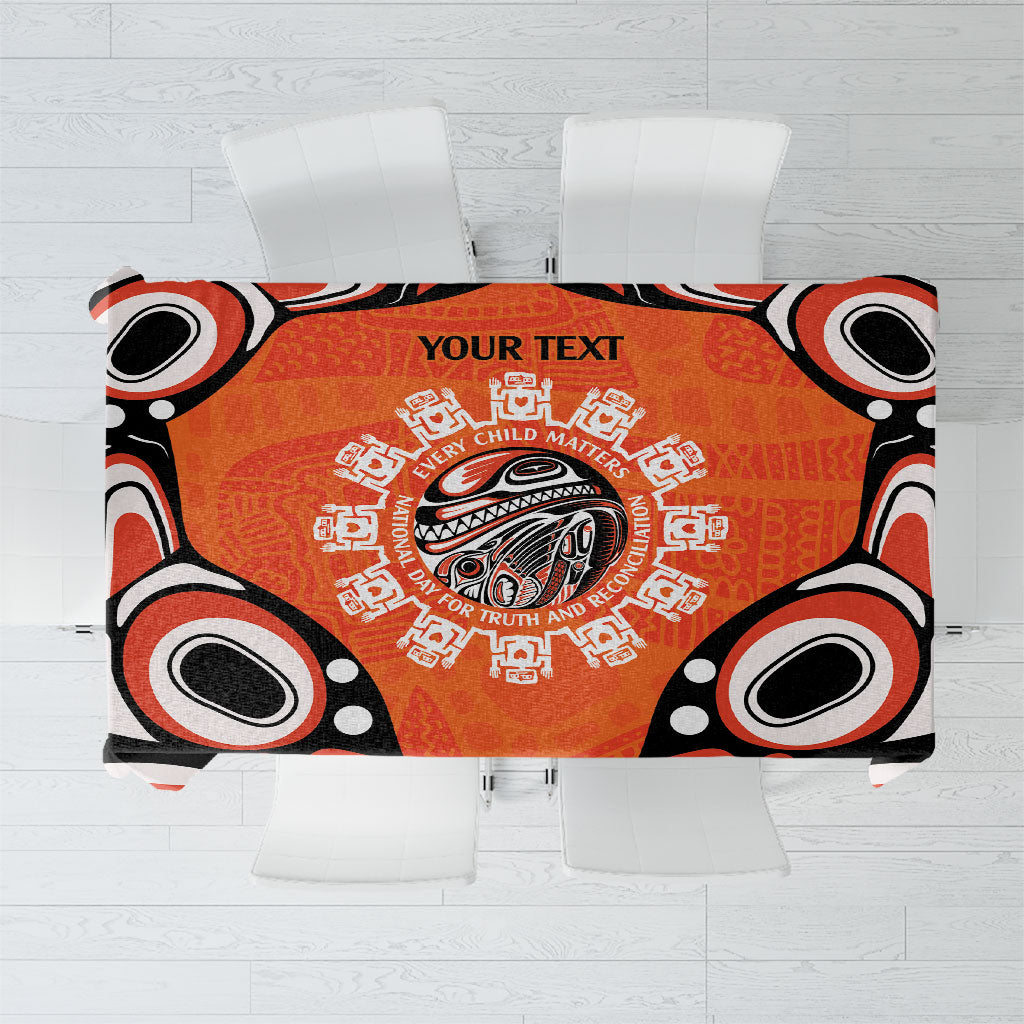 All Children Matters Support Personalized Tablecloth Kindness and Equality Indigenous Orange Day