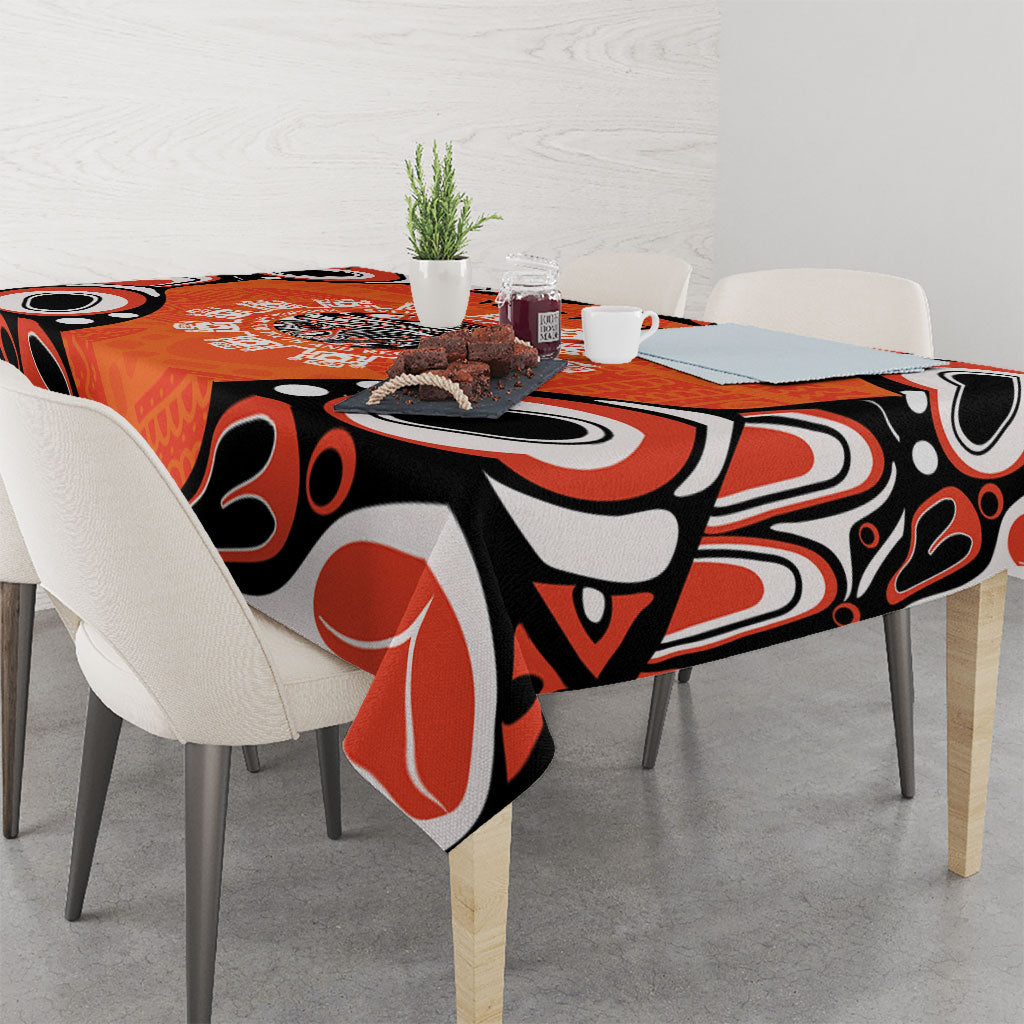 All Children Matters Support Personalized Tablecloth Kindness and Equality Indigenous Orange Day