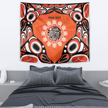 All Children Matters Support Personalized Tapestry Kindness and Equality Indigenous Orange Day