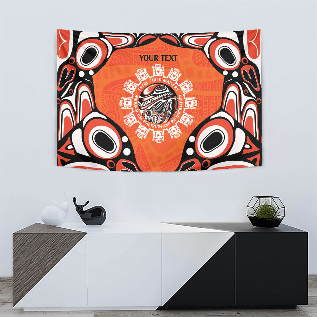 All Children Matters Support Personalized Tapestry Kindness and Equality Indigenous Orange Day