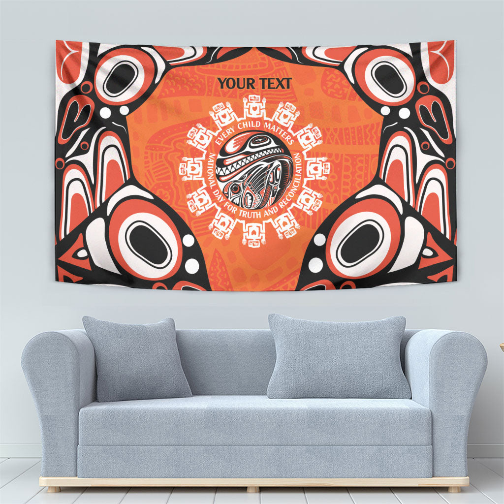 All Children Matters Support Personalized Tapestry Kindness and Equality Indigenous Orange Day