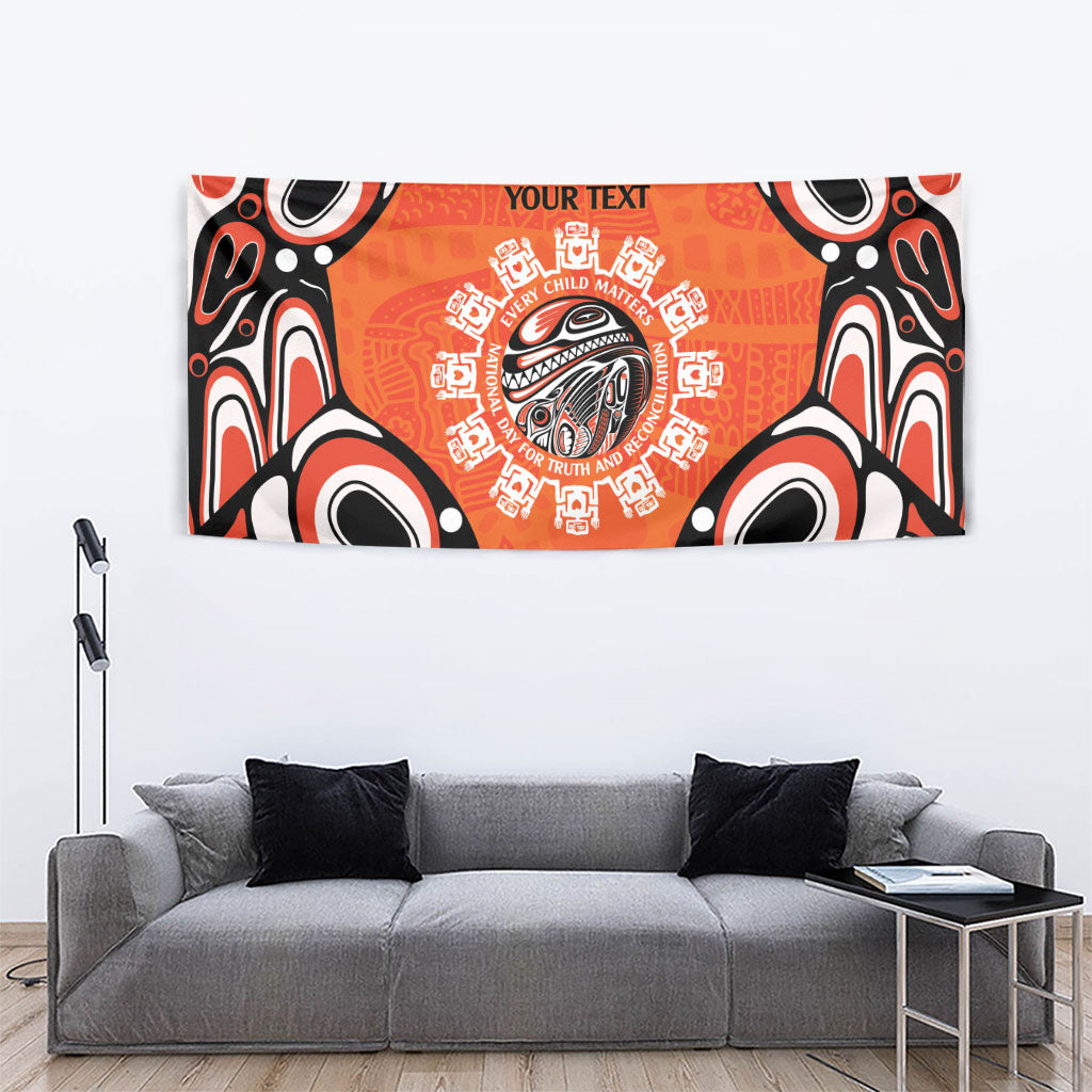 All Children Matters Support Personalized Tapestry Kindness and Equality Indigenous Orange Day