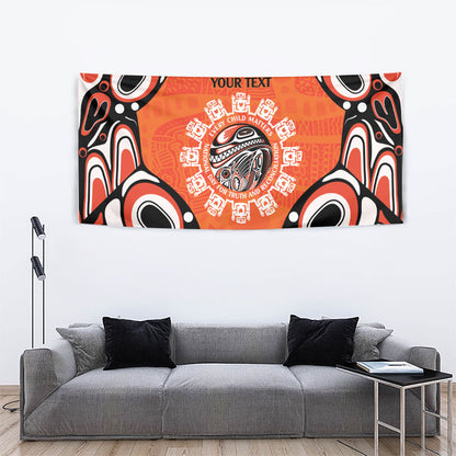 All Children Matters Support Personalized Tapestry Kindness and Equality Indigenous Orange Day