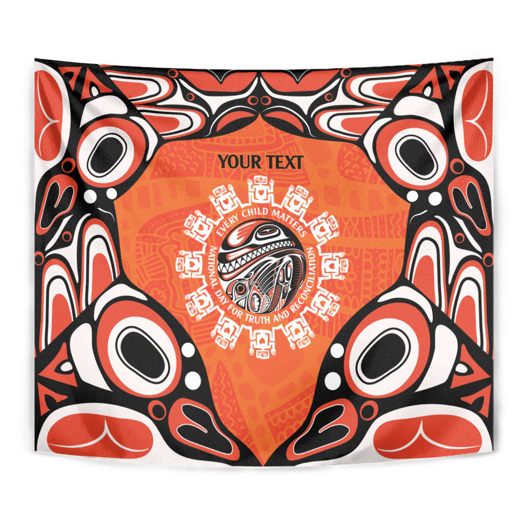 All Children Matters Support Personalized Tapestry Kindness and Equality Indigenous Orange Day