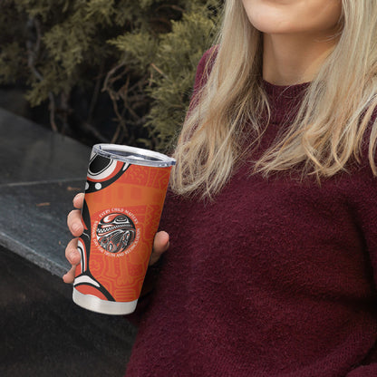 All Children Matters Support Personalized Tumbler Cup Kindness and Equality Indigenous Orange Day