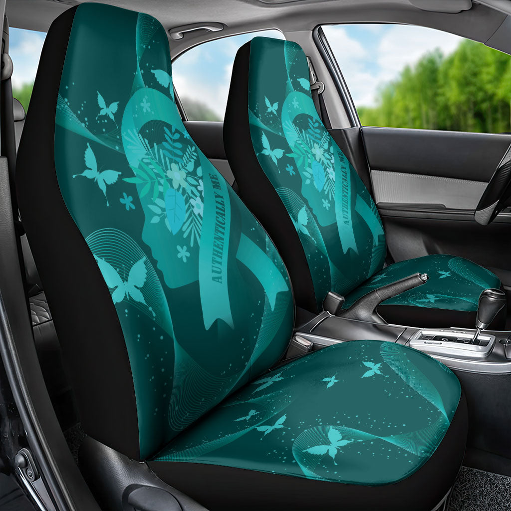 Australia Tourette Syndrome Support Acceptance Car Seat Cover Butterfly Ribbon Art