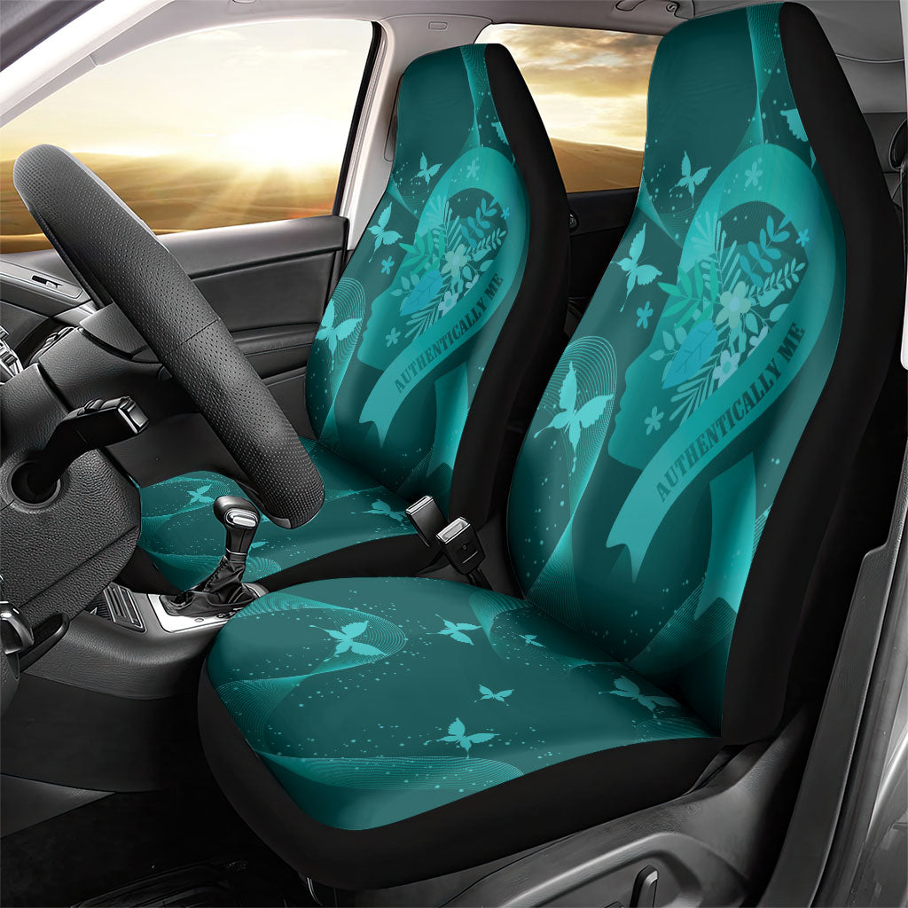 Australia Tourette Syndrome Support Acceptance Car Seat Cover Butterfly Ribbon Art