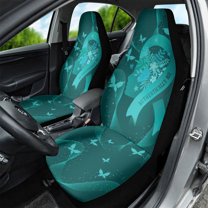 Australia Tourette Syndrome Support Acceptance Car Seat Cover Butterfly Ribbon Art