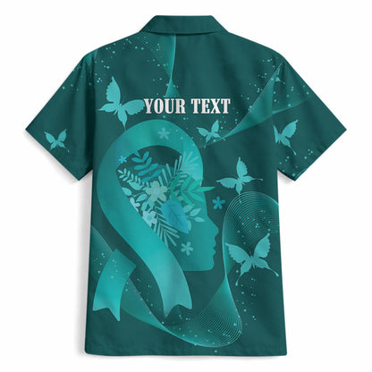 Australia Tourette Syndrome Support Acceptance Personalised Hawaiian Shirt Butterfly Ribbon Art