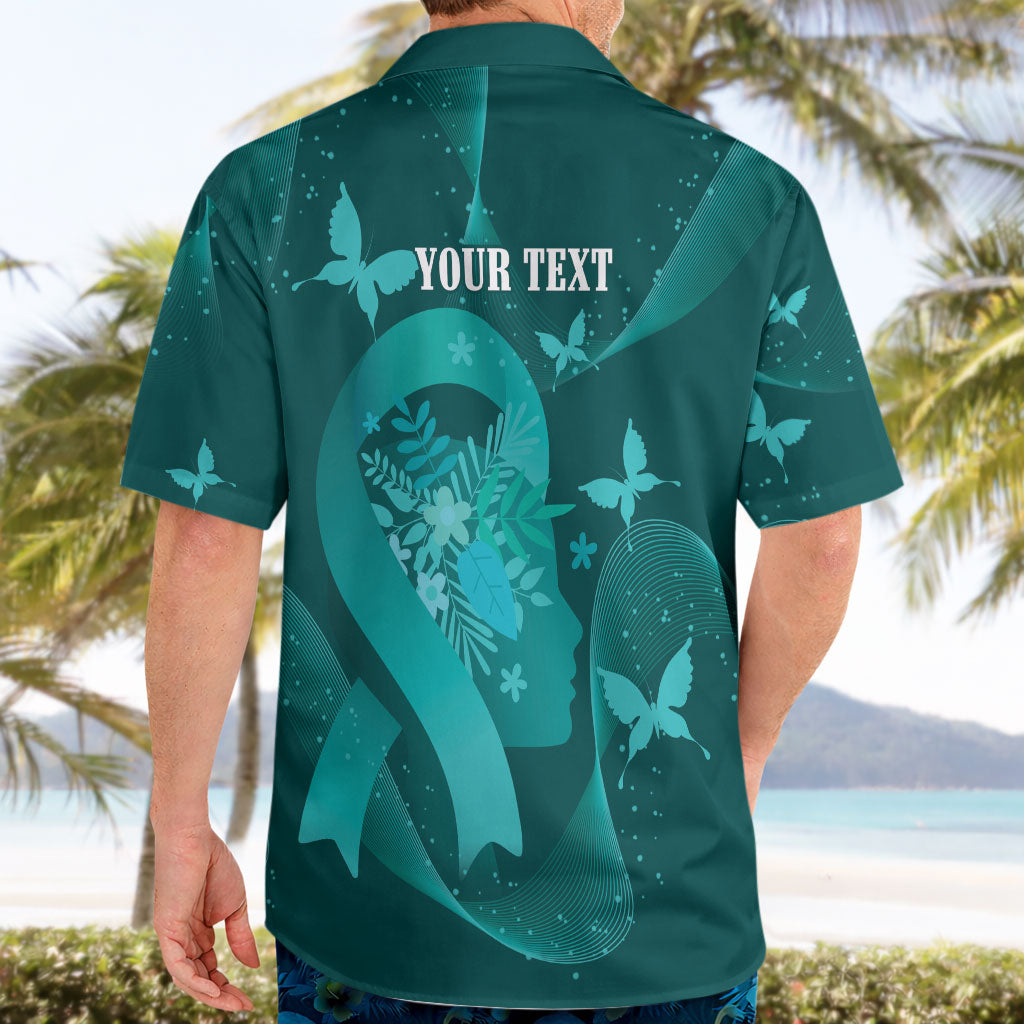 Australia Tourette Syndrome Support Acceptance Personalised Hawaiian Shirt Butterfly Ribbon Art