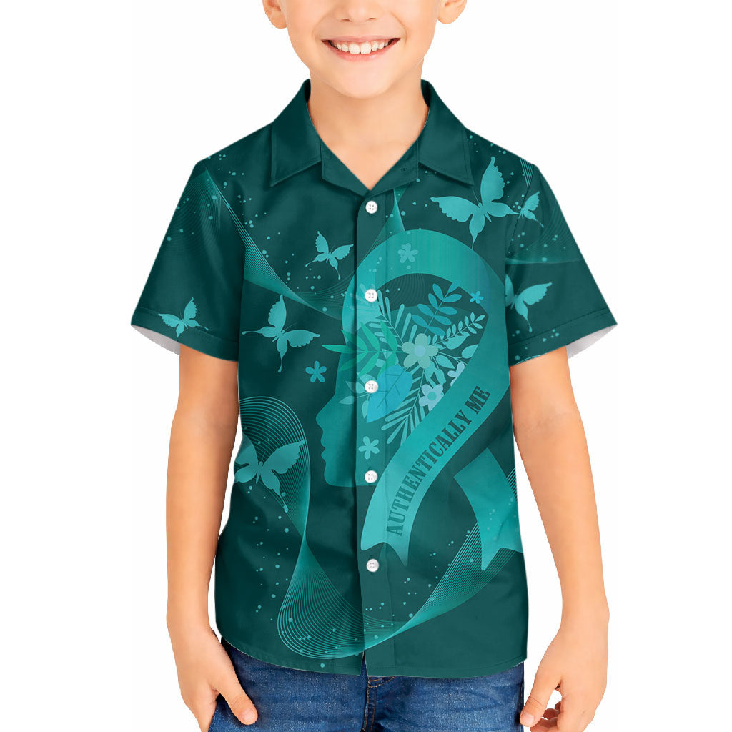 Australia Tourette Syndrome Support Acceptance Personalised Hawaiian Shirt Butterfly Ribbon Art