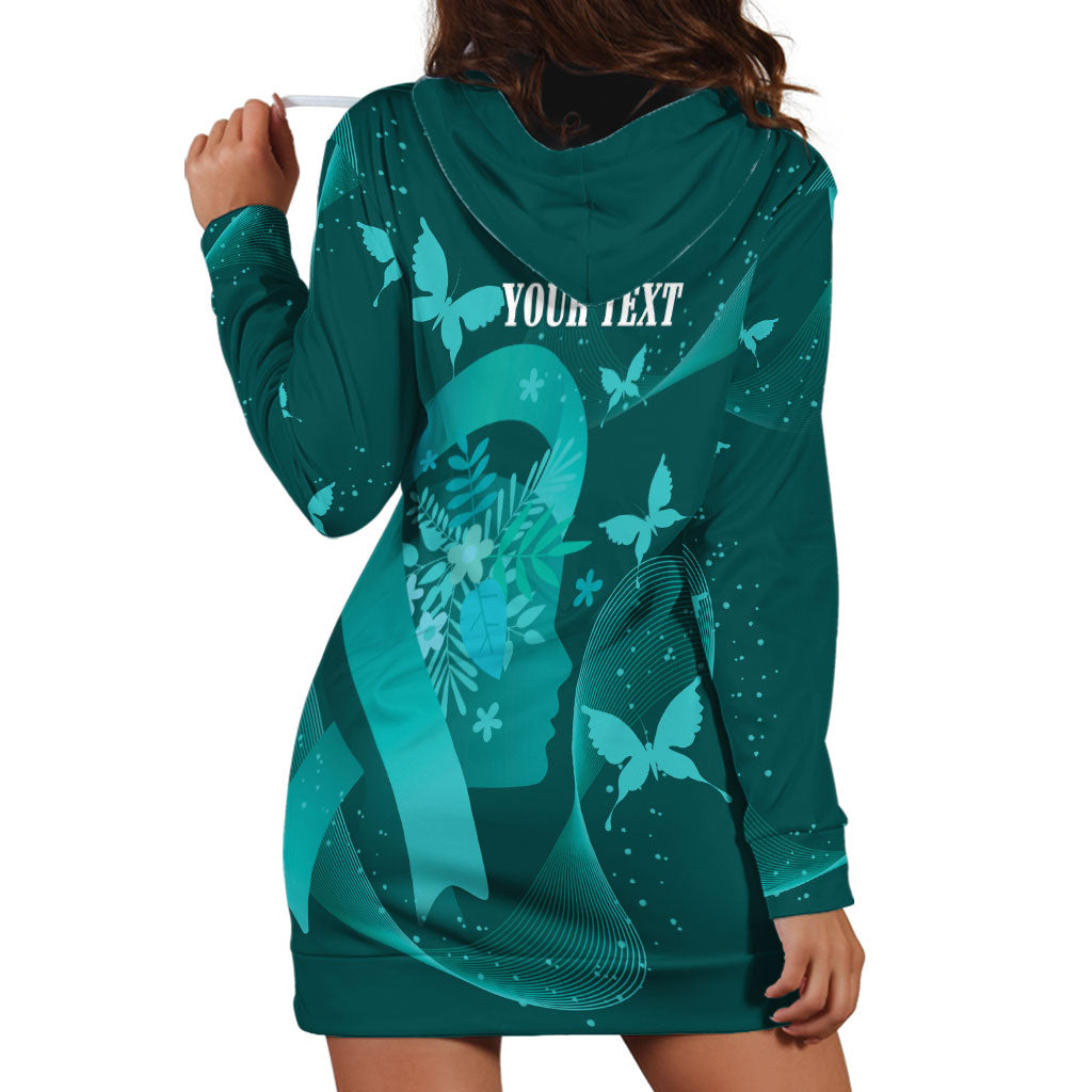 Australia Tourette Syndrome Support Acceptance Personalised Hoodie Dress Butterfly Ribbon Art