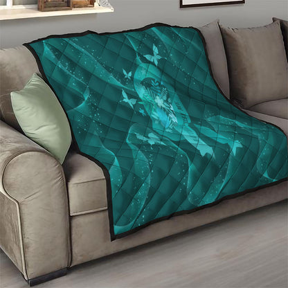 Australia Tourette Syndrome Support Acceptance Quilt Butterfly Ribbon Art