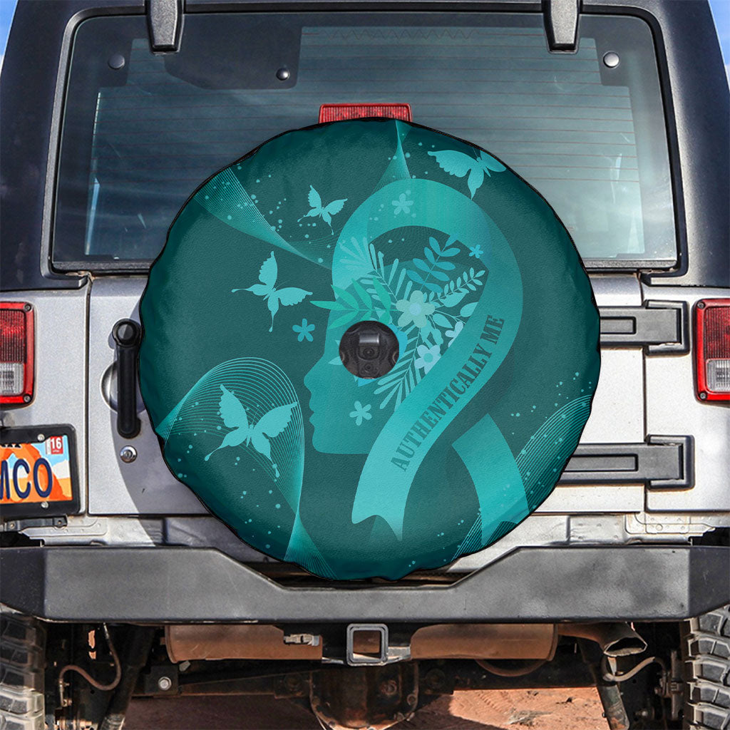 Australia Tourette Syndrome Support Acceptance Spare Tire Cover Butterfly Ribbon Art