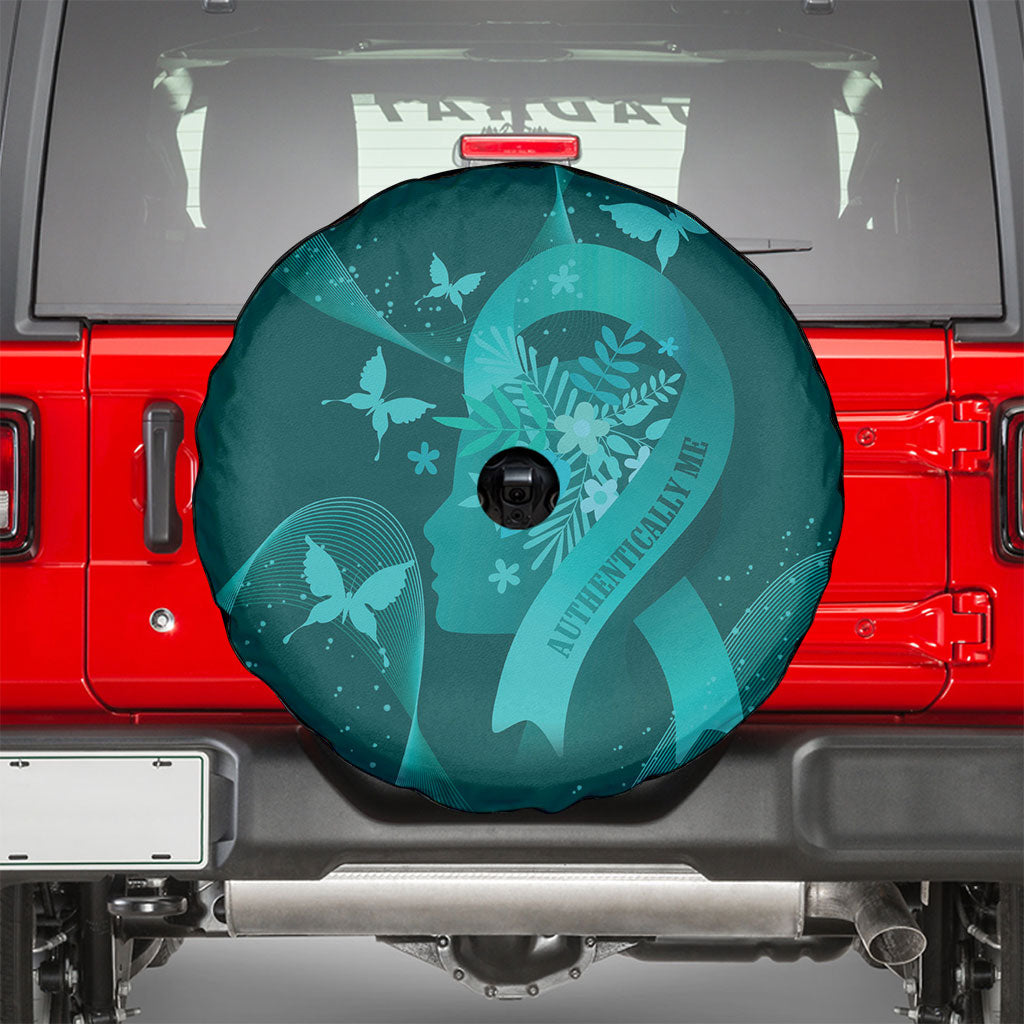 Australia Tourette Syndrome Support Acceptance Spare Tire Cover Butterfly Ribbon Art
