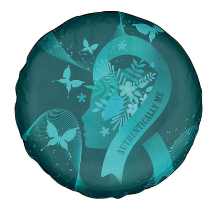 Australia Tourette Syndrome Support Acceptance Spare Tire Cover Butterfly Ribbon Art
