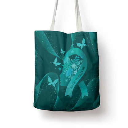Australia Tourette Syndrome Support Acceptance Tote Bag Butterfly Ribbon Art