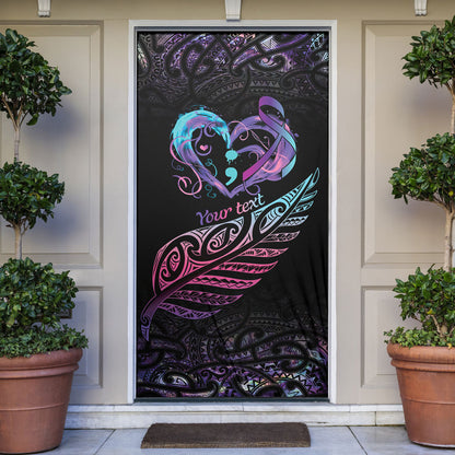 Personalised Your Life Matters Door Cover Suicide Prevention Support Semicolon Maori Heart