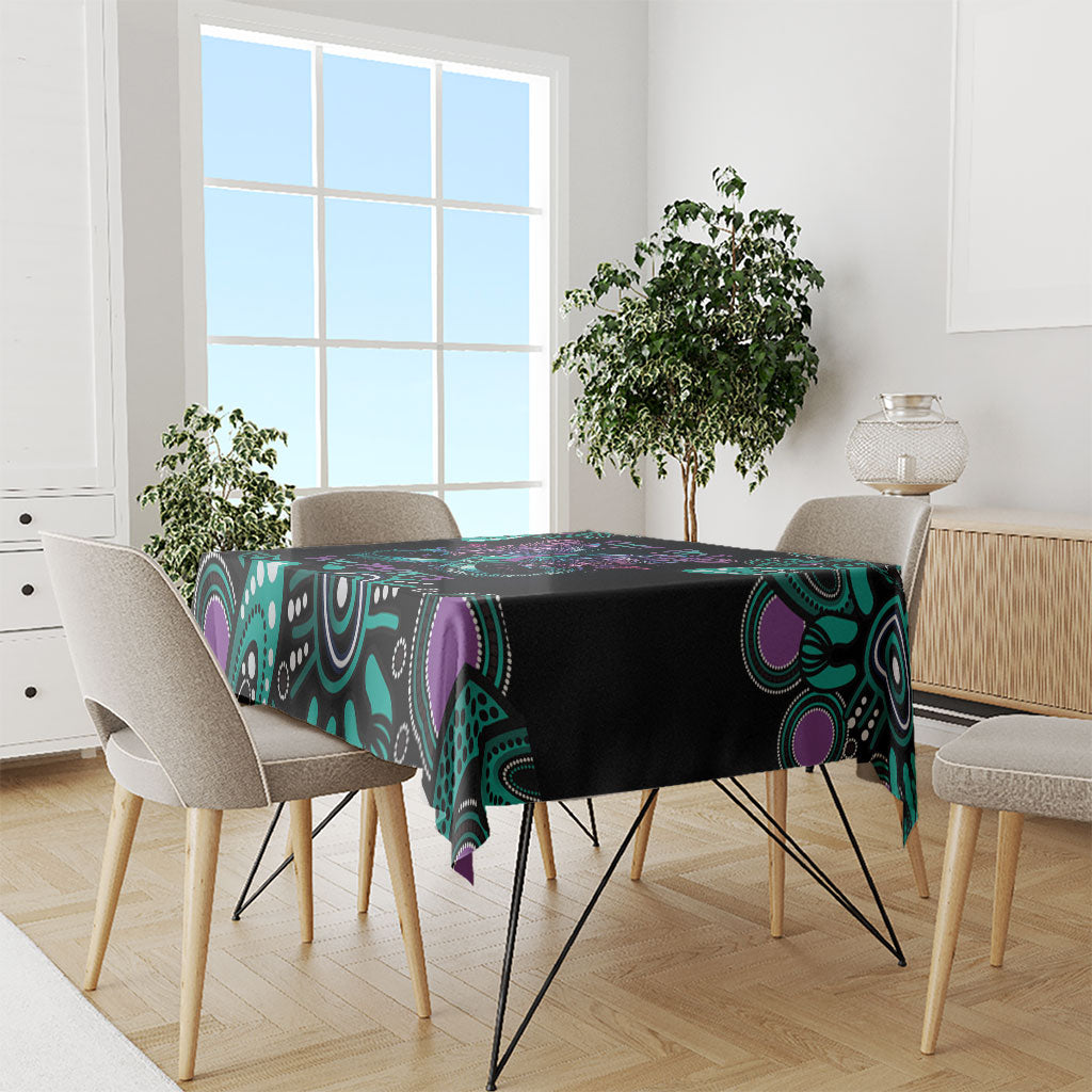 Personalised Hope Fight Suicide Prevention Support Tablecloth Aboriginal Motif
