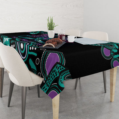 Personalised Hope Fight Suicide Prevention Support Tablecloth Aboriginal Motif