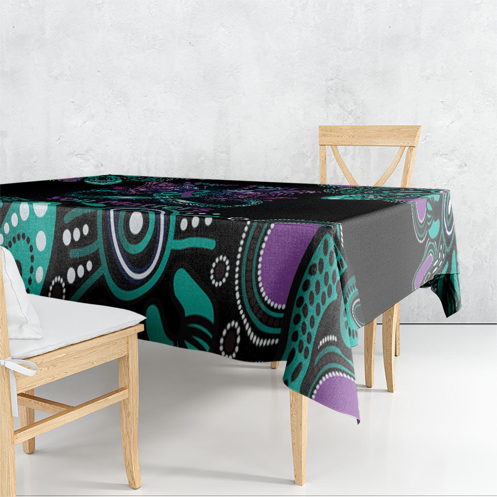 Personalised Hope Fight Suicide Prevention Support Tablecloth Aboriginal Motif