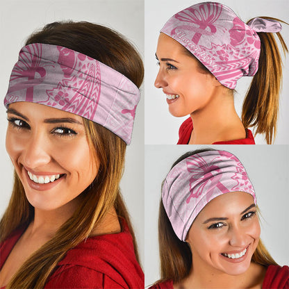 Pacific Girl and Butterfly Cancer Pink Ribbon Personalised Neck Gaiter