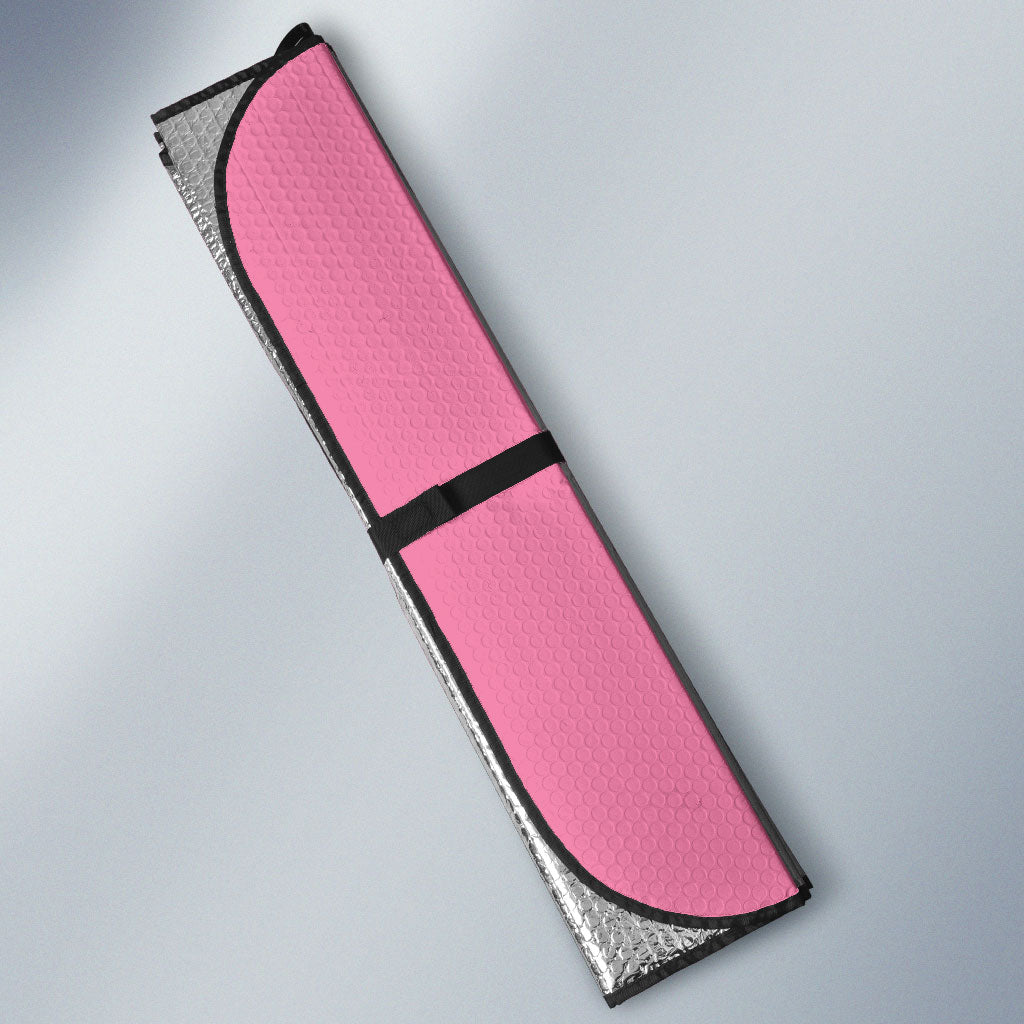 Custom Bowls Australia Breast Cancer Auto Sun Shade Pink Ribbon Curve Sporty
