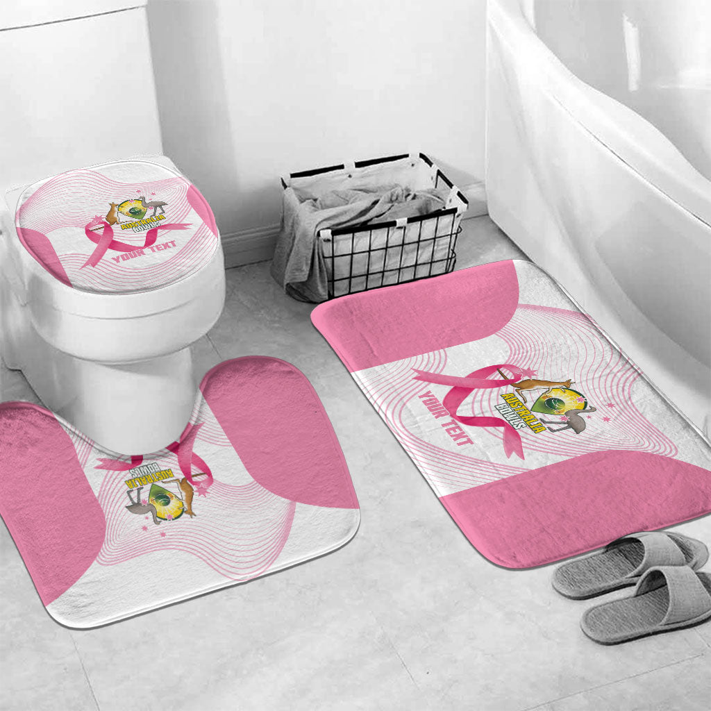 Custom Bowls Australia Breast Cancer Bathroom Set Pink Ribbon Curve Sporty