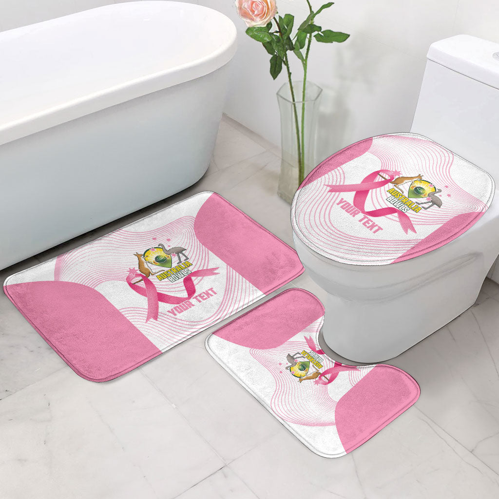 Custom Bowls Australia Breast Cancer Bathroom Set Pink Ribbon Curve Sporty
