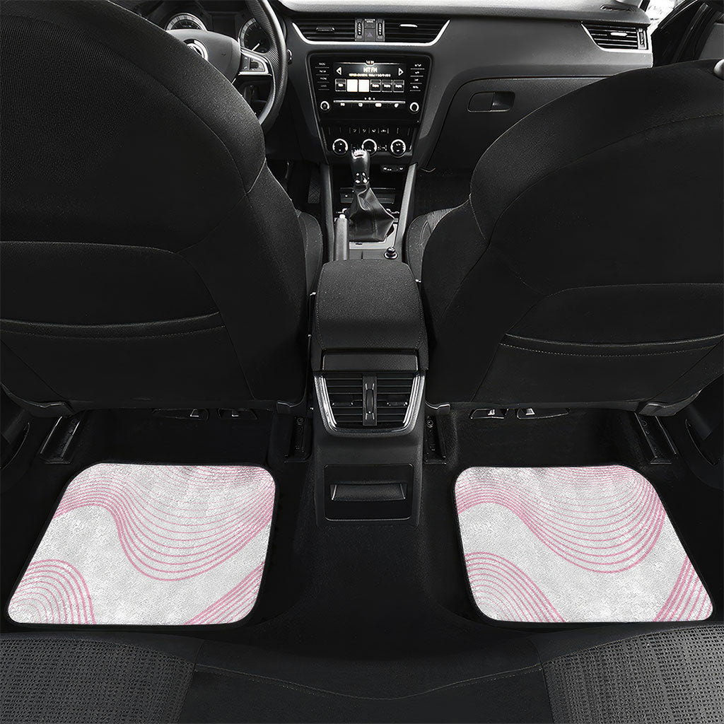 Custom Bowls Australia Breast Cancer Car Mats Pink Ribbon Curve Sporty