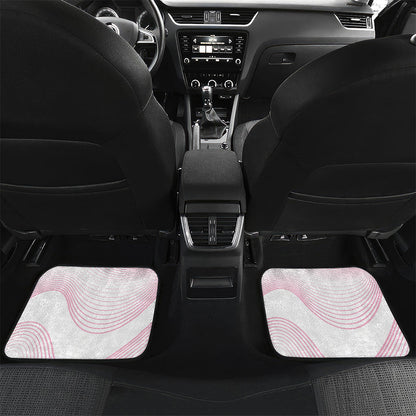 Custom Bowls Australia Breast Cancer Car Mats Pink Ribbon Curve Sporty