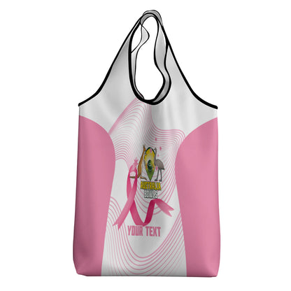 Custom Bowls Australia Breast Cancer Grocery Bag Pink Ribbon Curve Sporty