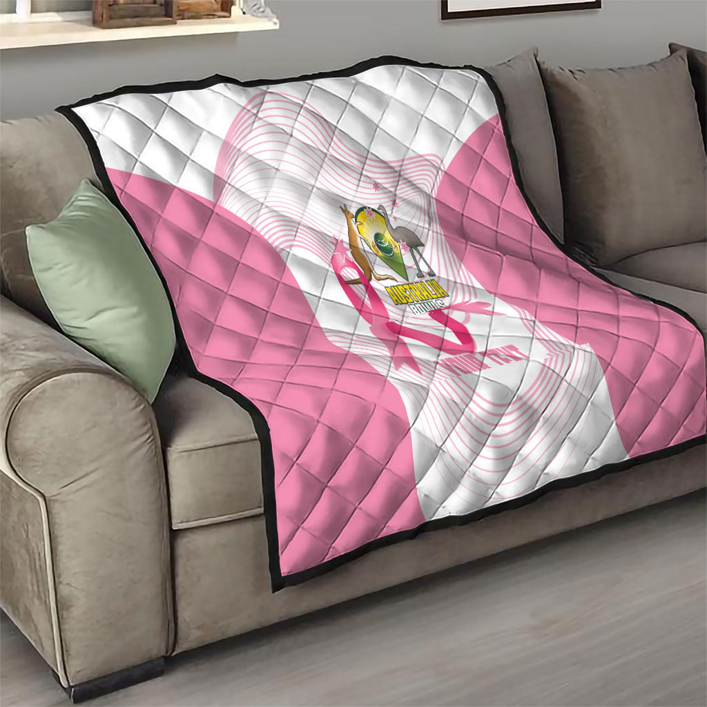 Custom Bowls Australia Breast Cancer Quilt Pink Ribbon Curve Sporty