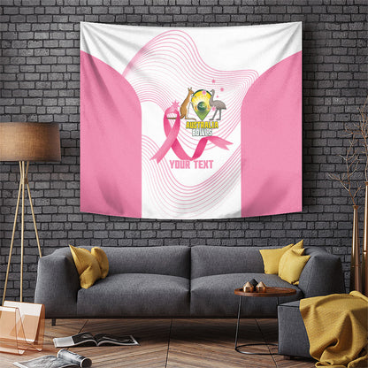 Custom Bowls Australia Breast Cancer Tapestry Pink Ribbon Curve Sporty