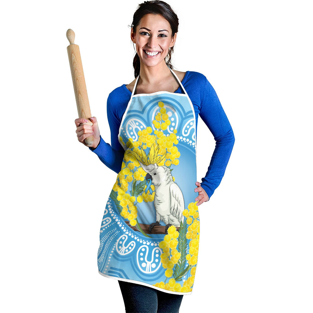 World Diabetes Day Australia Apron Yellow-crested Cockatoo Golden Wattle Aboriginal