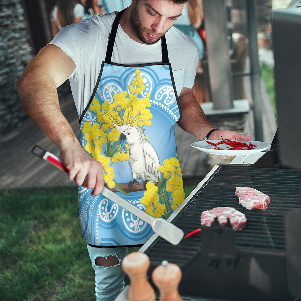 World Diabetes Day Australia Apron Yellow-crested Cockatoo Golden Wattle Aboriginal