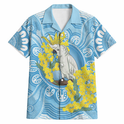 World Diabetes Day Australia Hawaiian Shirt Yellow-crested Cockatoo Golden Wattle Aboriginal