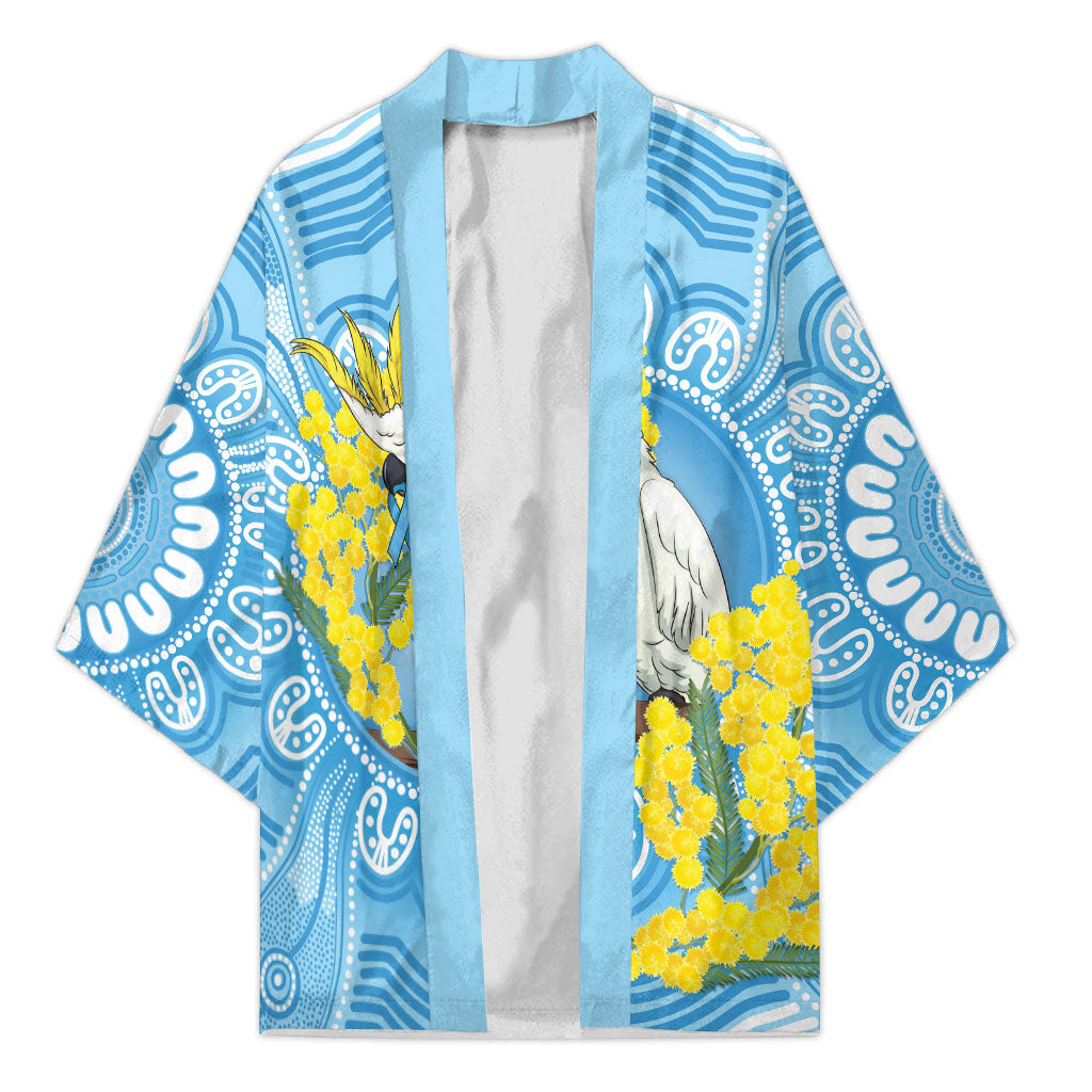 World Diabetes Day Australia Kimono Yellow-crested Cockatoo Golden Wattle Aboriginal