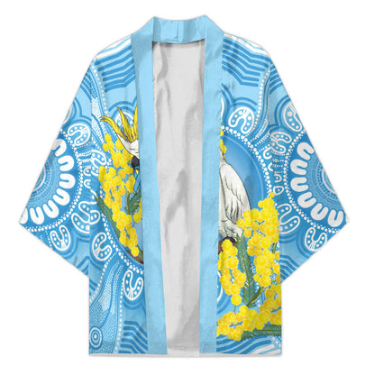 World Diabetes Day Australia Kimono Yellow-crested Cockatoo Golden Wattle Aboriginal