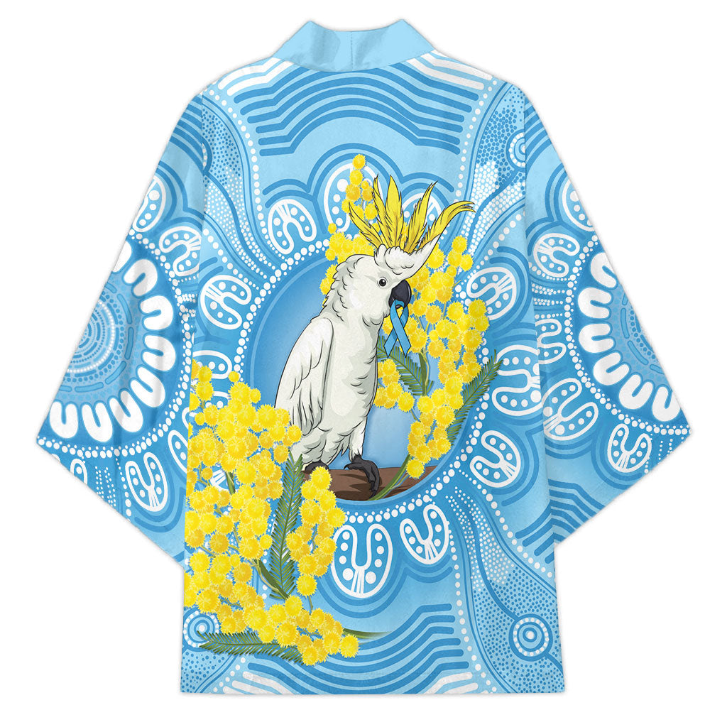 World Diabetes Day Australia Kimono Yellow-crested Cockatoo Golden Wattle Aboriginal