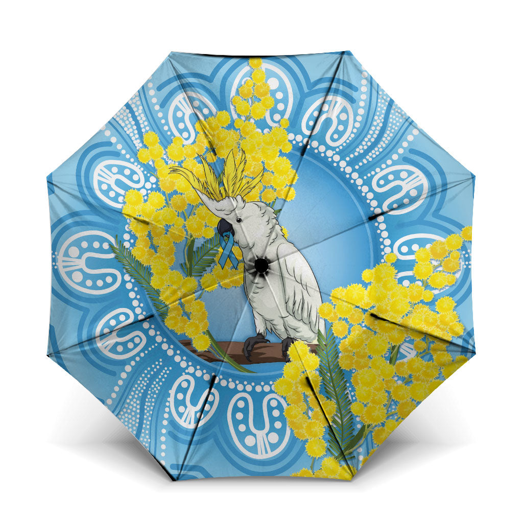 World Diabetes Day Australia Umbrella Yellow-crested Cockatoo Golden Wattle Aboriginal