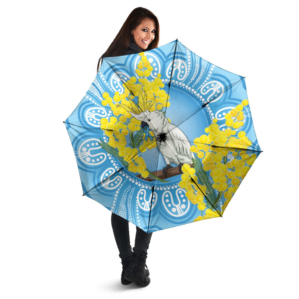 World Diabetes Day Australia Umbrella Yellow-crested Cockatoo Golden Wattle Aboriginal