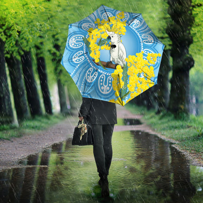 World Diabetes Day Australia Umbrella Yellow-crested Cockatoo Golden Wattle Aboriginal