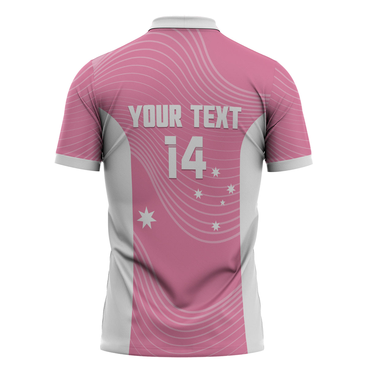 Custom Bowls Australia Breast Cancer Zipper Polo Shirt Pink Ribbon Aussie Map With Kangaroo Emu