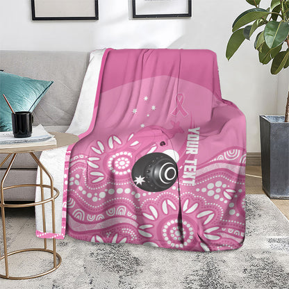 Custom Bowls Australia Breast Cancer Blanket Pink Ribbon Kangaroo Aboriginal Art