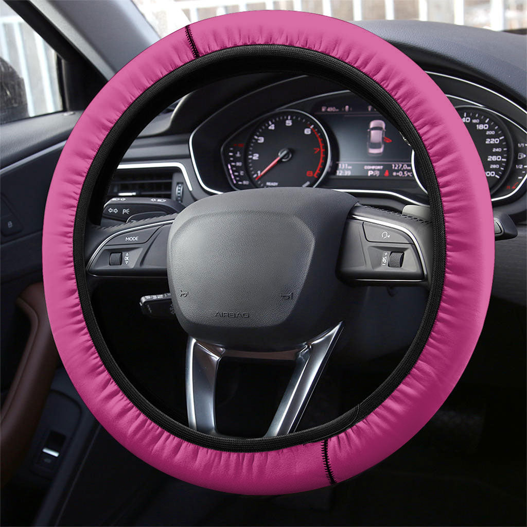 Australia Breast Cancer Support Steering Wheel Cover Sydney Opera House Butterfly Pink Ribbon
