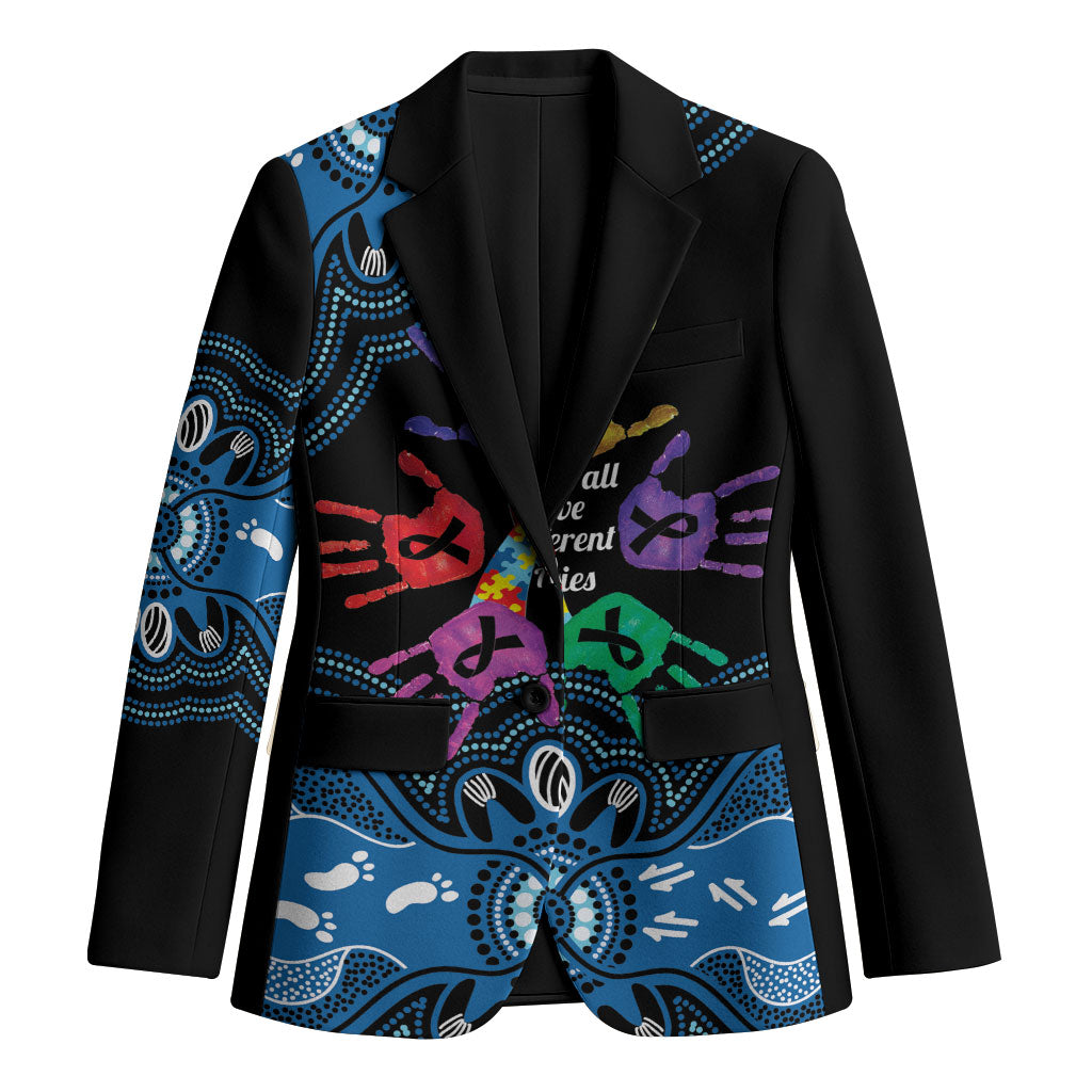 Autism Support Australia Indigenous Blazer We All Have Different Abilities