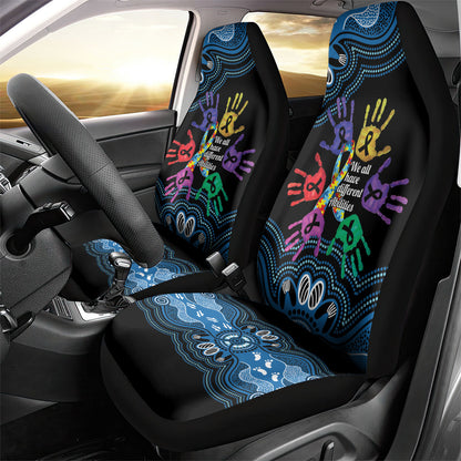 Autism Support Australia Indigenous Car Seat Cover We All Have Different Abilities
