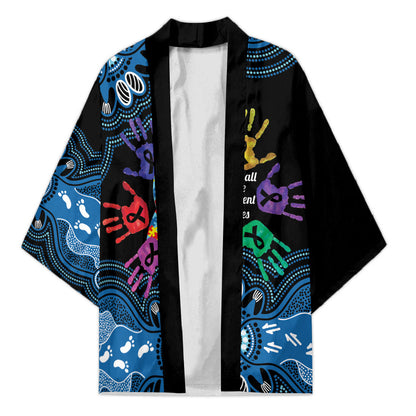 Autism Support Australia Indigenous Kimono We All Have Different Abilities