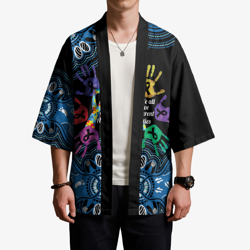 Autism Support Australia Indigenous Kimono We All Have Different Abilities